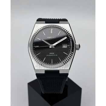Custom Seiko Mod • Black Fluted PRX • 40mm